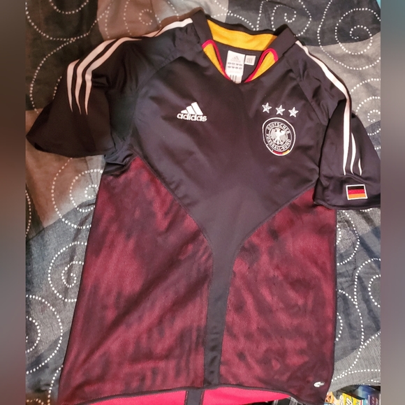 GERMANY Adidas World Cup EARLY 2000s Michael BALLACK Jersey Size Men's Mediu.. - Picture 1 of 10